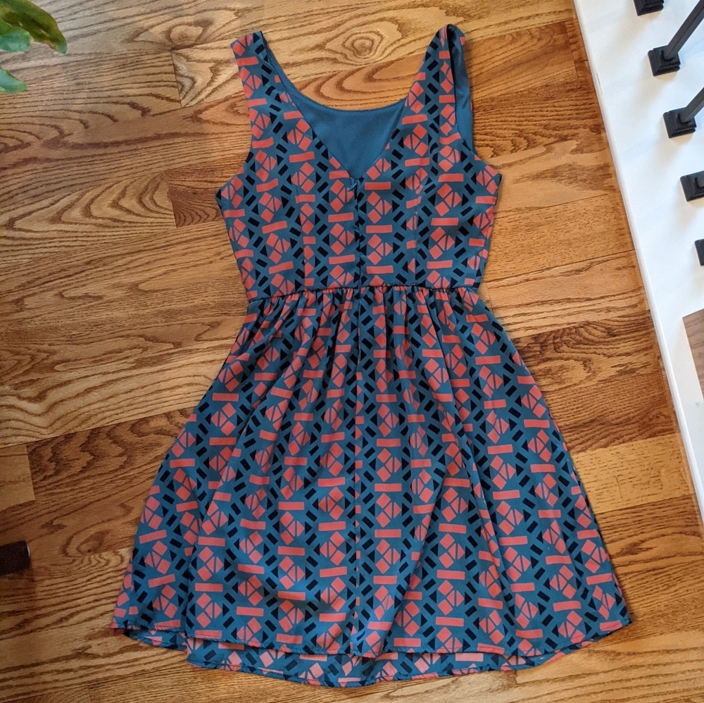 Modcloth Geometric Dress